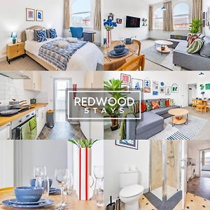 Brand New! 1 Bed 1 Bath Apartment For Corporates & Families, Free Parking & Wifi Netflix By Redwood Stays Фарнборо Exterior photo