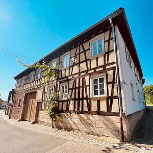Вилла Auszeit - Historisches Ferienhaus In Der Sudpfalz Dierbach Exterior photo