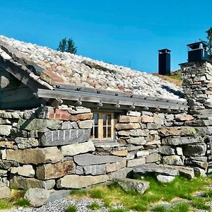 Вилла Rustic Mountain Cabin With Modern Interior Фло Exterior photo