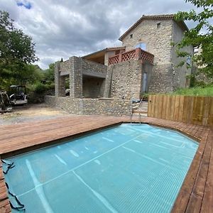 Вилла Maison En Pierre Avec Piscine Privative Pour 8 Pers. A Vallon-Pont-D'Arc - Fr-1-382-206 Exterior photo