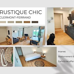 Апартаменты Joli Appart Le Rustique Chic Клермон-Ферран Exterior photo