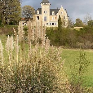 Chateau De Bellevue B&B Et Appartements Avec Piscine Chauffee Et Chambres Partout Climatisees Сент-Ави Exterior photo