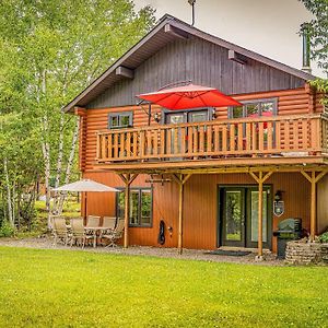 Вилла Le Chalet Des Huards Avec Spa Et Wifi Notre-Dame-de-la-Merci Exterior photo