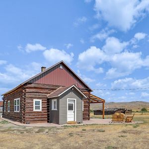 Вилла Mountain-View Log Cabin In Wyoming Wilderness Encampment Exterior photo