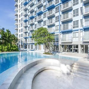 Blue Condo Thew Talay Seaview By Bigbike Ча-Ам Exterior photo