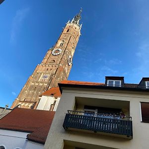 Апартаменты Stadthaus Mitten In Der Altstadt Ландсхут Exterior photo