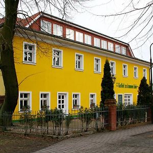 Отель Landgasthof Zur Krummen Linde Stolpe  Exterior photo