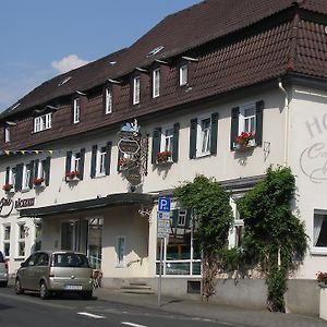 Unser Kleines Hotel Cafe Gobel Лаубах Exterior photo