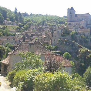 Отель Charme, Jardin Et Vue Panoramique En Plein Coeur De St-Cirq Сен-Сирк-Лапопи Exterior photo