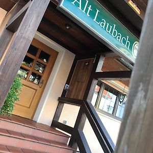 Hotel Restaurant Alt Laubach Лаубах Exterior photo