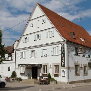 Hotel Gasthof Krone Цусмарсхаузен Exterior photo