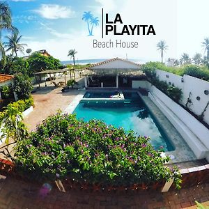 Отель La Playita Beach House Пуэрто-Эскондидо Exterior photo