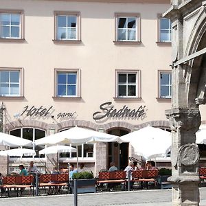 Stadtcafe Hotel Garni Хаммельбург Exterior photo