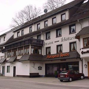 Отель Gasthof Zum Schuetzen Oberprechtal Exterior photo