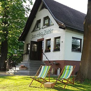 Landhotel "Zum Ersten Siedler" Brieselang Exterior photo