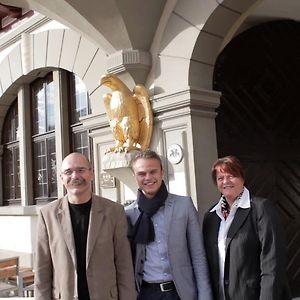 Stadt-Gut-Hotel Gasthof Goldener Adler Швебиш-Халль Exterior photo