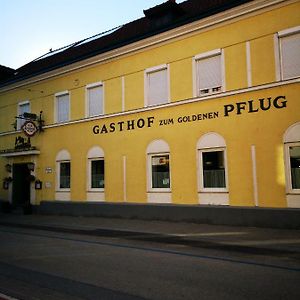 Отель Gasthof Zum Goldenen Pflug Амштеттен Exterior photo