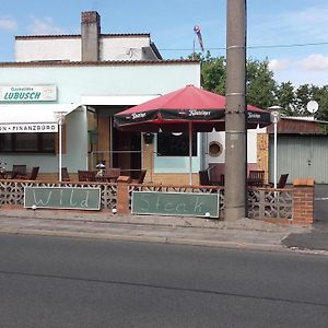 Отель Restaurant Pension Lubusch Gahro Exterior photo