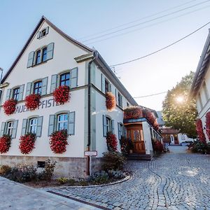 Отель Brauerei_Gasthof Pfister Eggolsheim Exterior photo