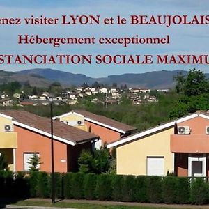 Отель Au Beaujolais Saint Jean Бельвиль-сюр-Саон Exterior photo