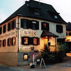 Adler Gaststube Hotel Biergarten Бад-Раппенау Exterior photo